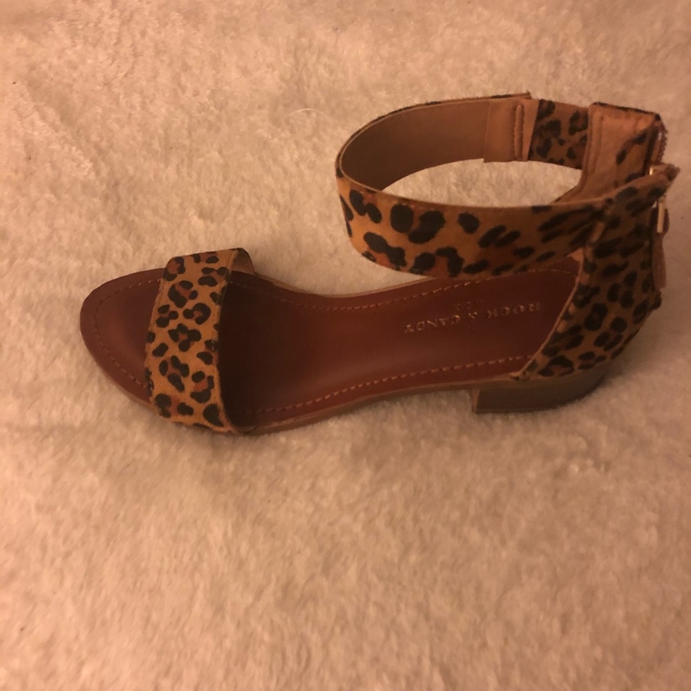 Cheetah Print Sandals